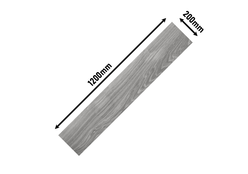 CHIRON WOOD - Gris 1200 x 200mm